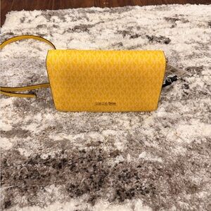 Michael Kors Vibrant Yellow Crossbody Bag